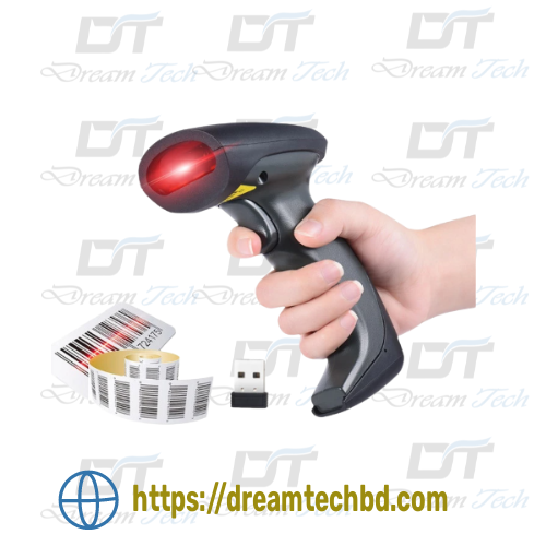 Dmax C518W 1D Wireless Barcode Scanner price in BD