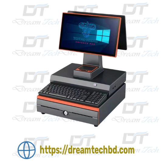 Dmax S589P POS Terminal+Printer+Drawer+Software