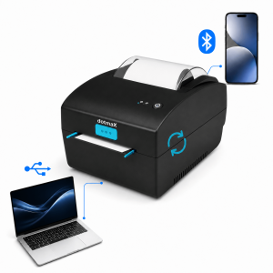 Dotamx Bluetooth Shipping Label Printer D8610 for Courier