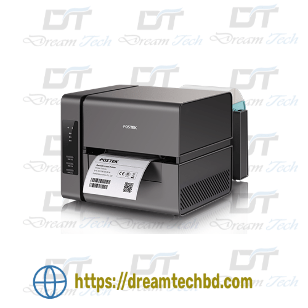Barcode Label printer postek E300 300dpi mini industrial printer